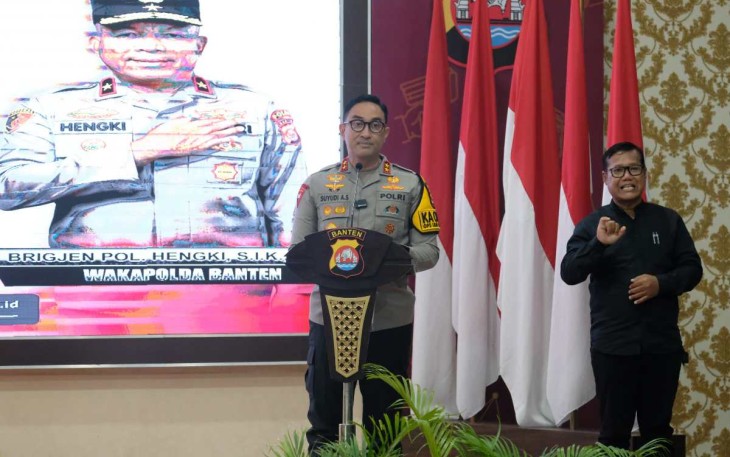 Kapolda Banten Irjen Pol Suyudi Ario Seto