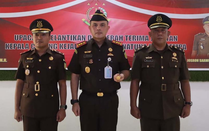 Sertijab Kacabjari Natuna di Tarempa