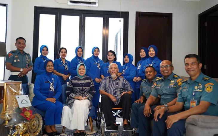 Danpuspomal Anjangsana ke Para Sesepuh Pomal