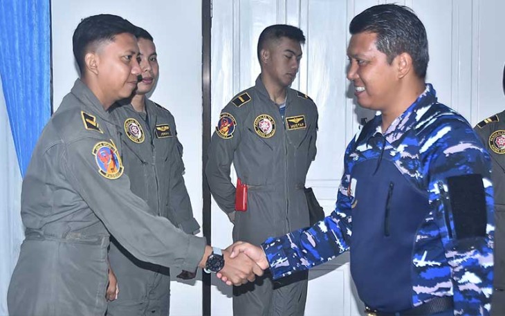 Komandan Lanud Raden Sadjad (RSA) Natuna, Kolonel Pnb Dedy Iskandar., S.Sos., M.M.S., M.Han.