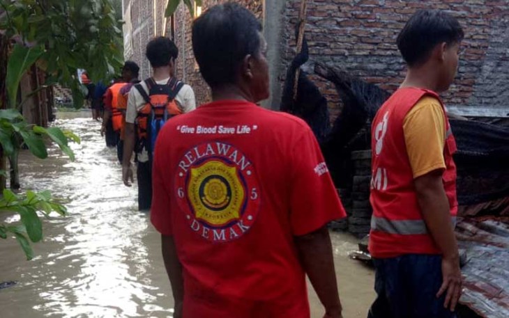 Kondisi pasca banjir di Grobogan, Jateng