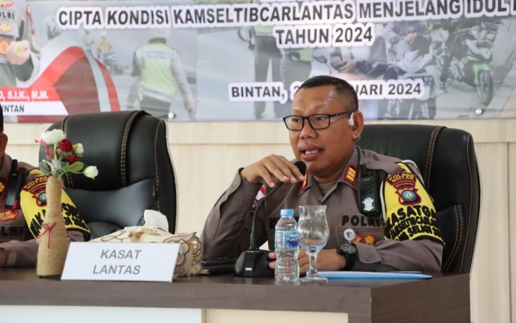 Kasat Lantas AKP Khafandi selaku KaOpsdata 