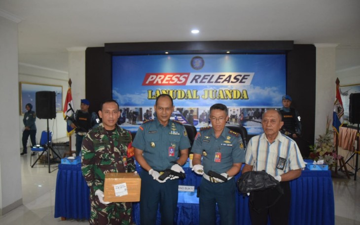 Satgaspam Bandara Juanda Gagalkan Upaya Pengiriman Senpi dan Amunisinya