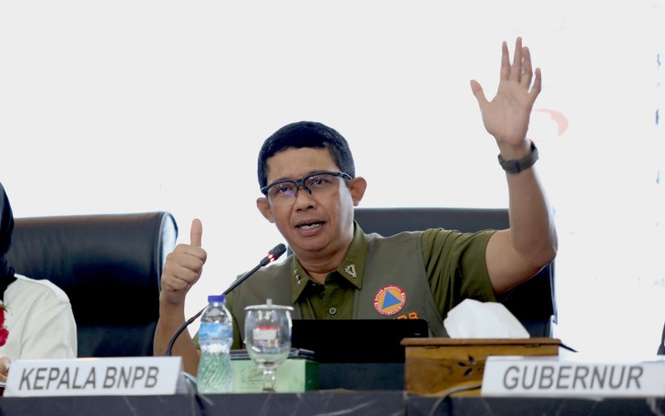  Kepala Badan Nasional Penanggulangan Bencana (BNPB) Letjen TNI Suharyanto S.Sos., M.M