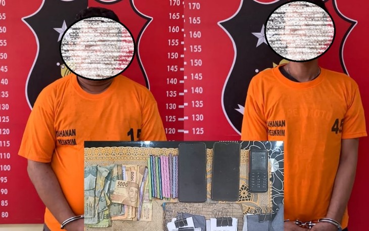  Unit Jatanras Sat Reskrim Polresta Deli Serdang, berhasil meringkus seorang jurutulis (Jurtul) tebak angka jenis toto gelap (Togel) dan tukang rekap nomor togelnya
