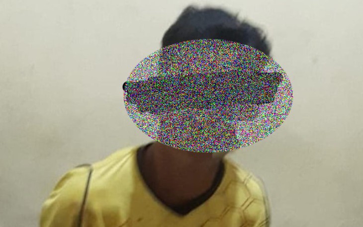 Terduga Pelaku saat Diamankan