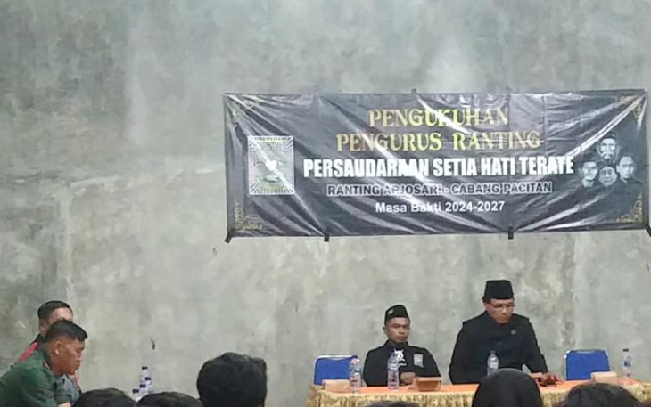 Pengukuhan Pengurus PSHT Ranting