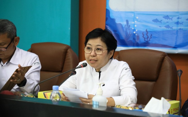Plt Kepala BPPMHKP, Ishartini di Jakarta, Selasa (30/1/2024).