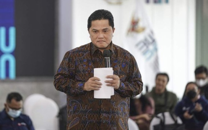 Menteri BUMN Erick Thohir 