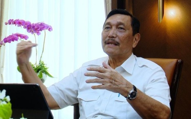 Menko Marves Luhut Binsar Panjaitan 