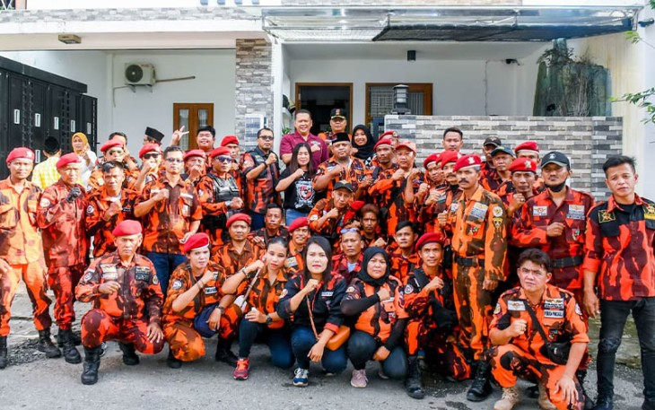 Bamsoet dalam kunjungannya di hari ke-16 di Dapil-7 Jawa Tengah saat bertemu MPC Pemuda Pancasila Kabupaten Kebumen di Kebumen Jawa Tengah, Jumat (2/2/24).