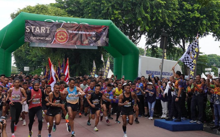 Kopaska TNI AL Gelar Fun Sport