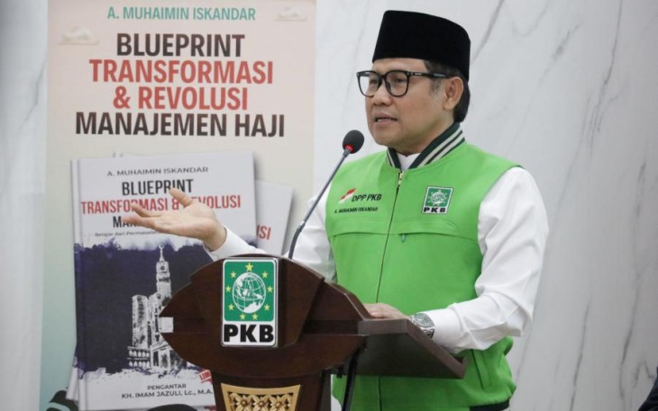 Menteri Koordinator Pemberdayaan Masyarakat (Menko PM) Muhaimin Iskandar atau Gus Imin