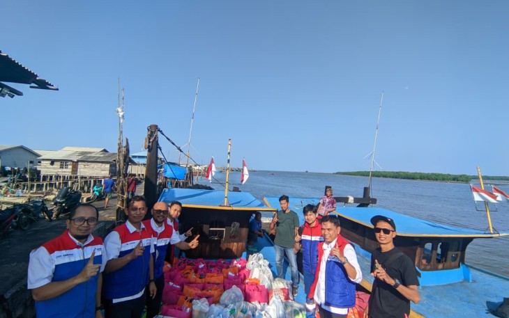  PGN Tempuh Jalur Laut untuk Evakuasi Distribusi Logistik dan Membuka Komunikasi di Titik Terisolasi