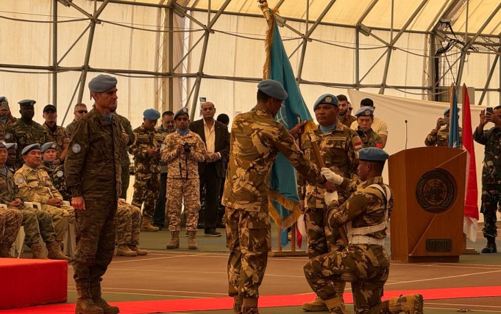Satgas TNI Konga UNIFIL Laksanakan Transfer of Authority