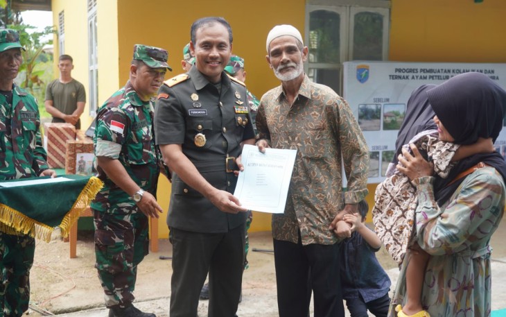 Komandan Korem 121/Abw Brigjen TNI Purnomosidi, S.I.P., M.A.P., M.Han.