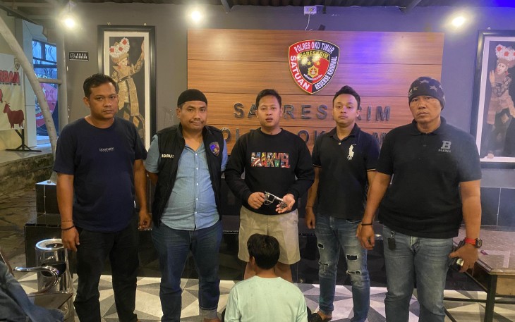 Seorang Pria Diamankan Polres Oku Timur 