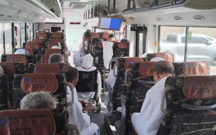 Safari Wukuf Jemaah Haji Lansia, Risti dan Disabilitas 