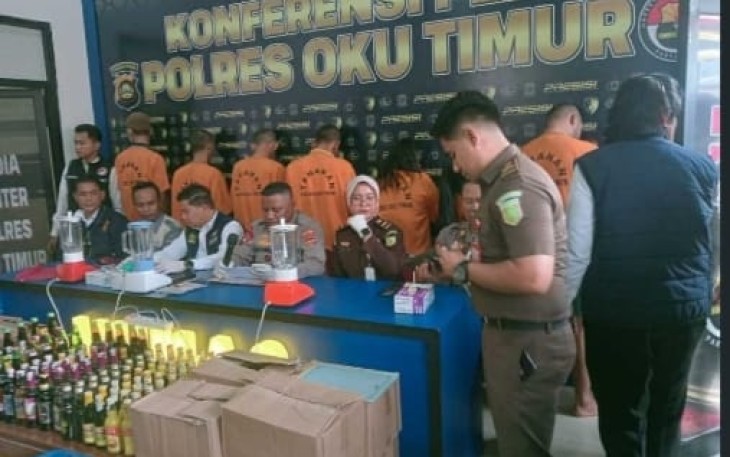 Press release Polres Oku Timur