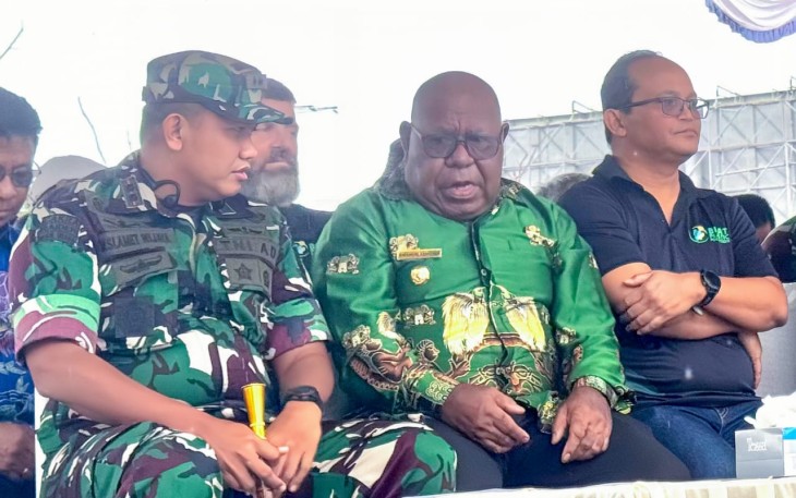 Komandan Kodim 1710/Mimika, Letkol Inf M. Slamet Wijaya, S. Sos., M. Han., M.A. menghadiri acara pembukaan Pameran Lingkungan Hidup yang diselenggarakan oleh PT Freeport Indonesia dan Pemkab Mimika dalam rangka memperingati Hari Lingkungan Hidup Sedunia 2025