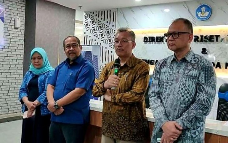 Sekretaris Jenderal Kemendikti Saintek Togar M Simatupang di Jakarta, Selasa (21/01).