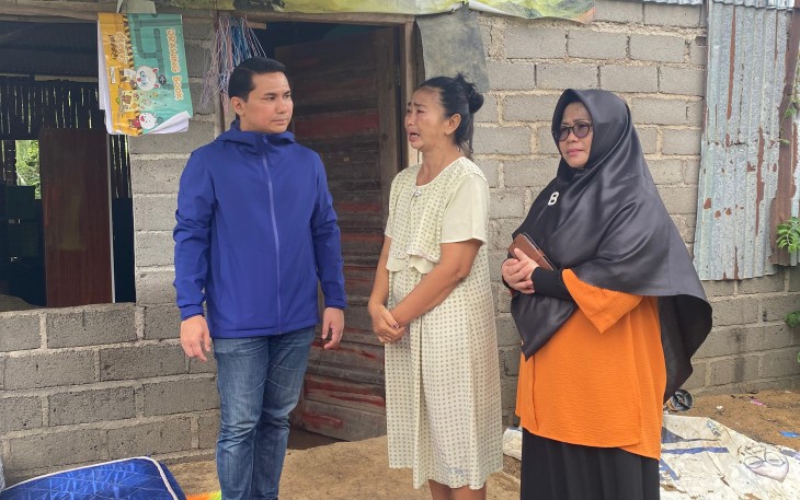 Wabub Bersama Kepala Dinas BPBD dengarkan Curhat Warga