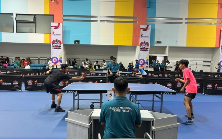 Seleknas Cabor Tenis Meja Piala Menpora 