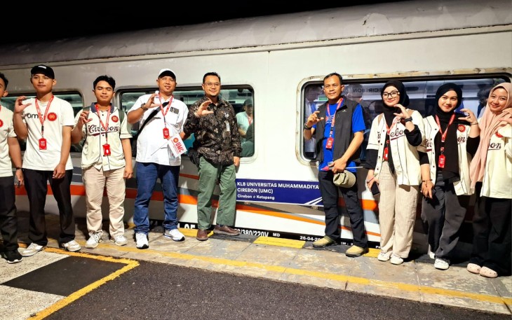 UMC Sewa Satu Kereta Penuh untuk RKAT Banyuwangi
