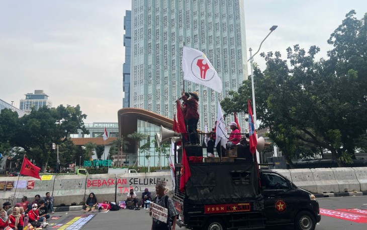 Aksi Unjuk Rasa Oleh GEBRAK Sukses Digelar