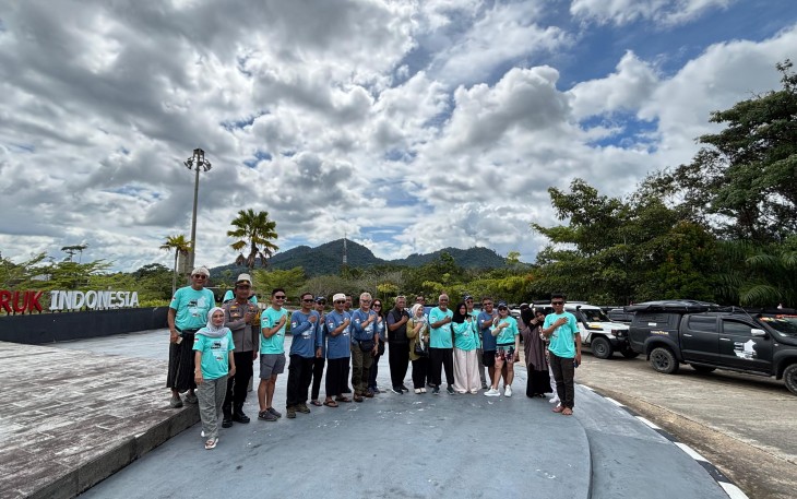 PLBN Aruk Fasilitasi Borneo Cross Equator