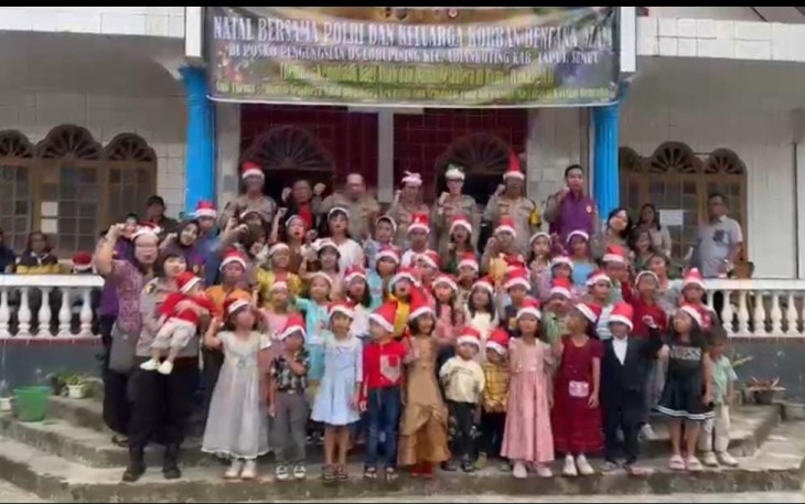 Polri Hadir di Dua Gereja HKBP Tapanuli Utara