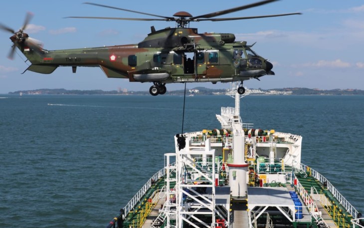 Pasukan Khusus Gabungan TNI dan Singapura Sukses Bebaskan Pembajakan Kapal Casiopeia