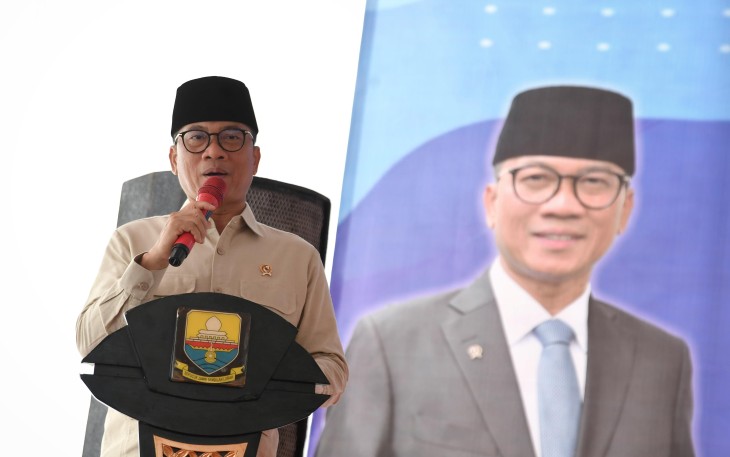Menteri Desa dan Pembangunan Daerah Tertinggal Yandri Susanto. Foto : Mugi / Humas Kemendes PDT