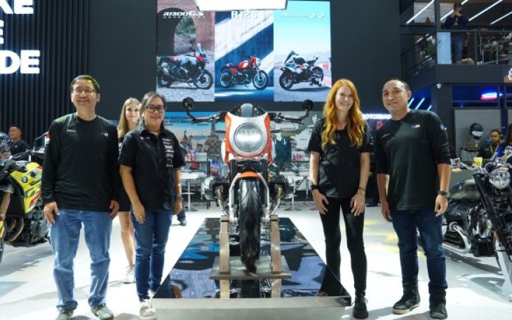 Produk terbaru BMW Motorrad Indonesia di IIMS 2025