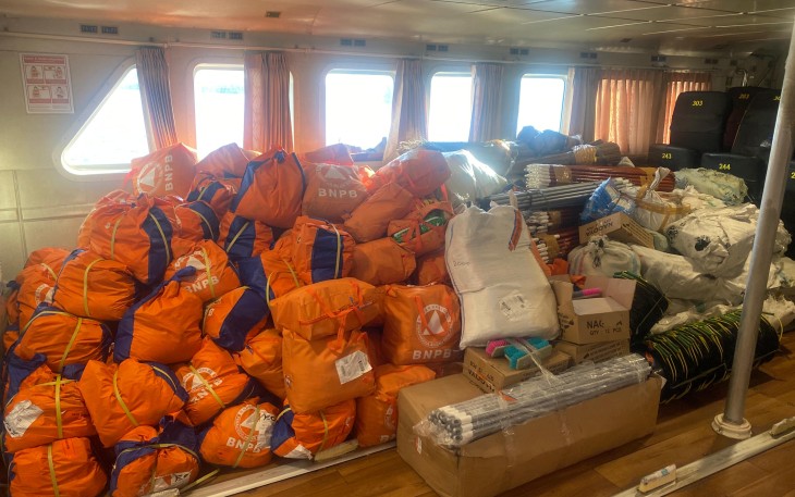 BNPB Salurkan Bantuan Logistik dan Peralatan