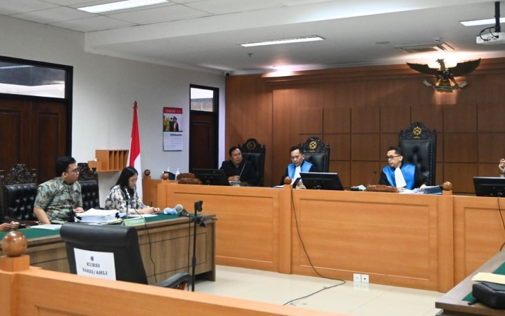Sidang pengajuan bukti di PTUN Jakarta, Selasa (9/9)