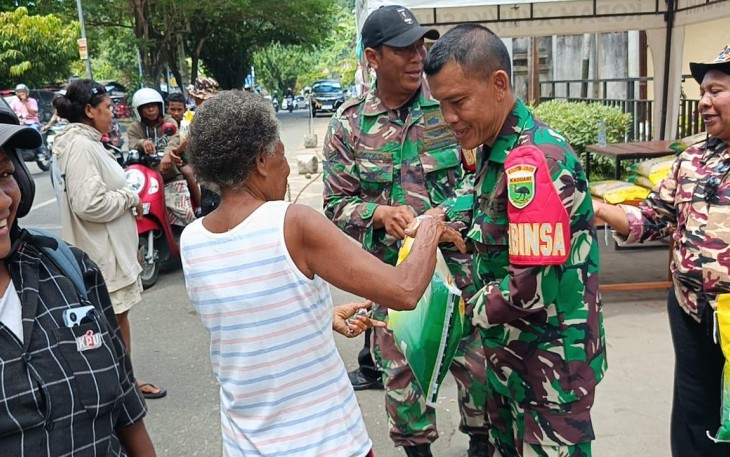 Gerakan Pangan Murah Kodim 1801/Manokwari