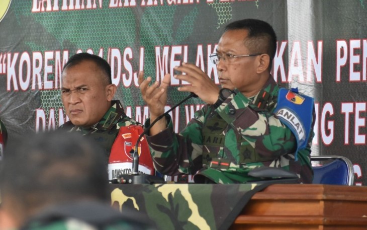 Pangdam V Brawijaya Mayjen TNI Rudy Saladin 