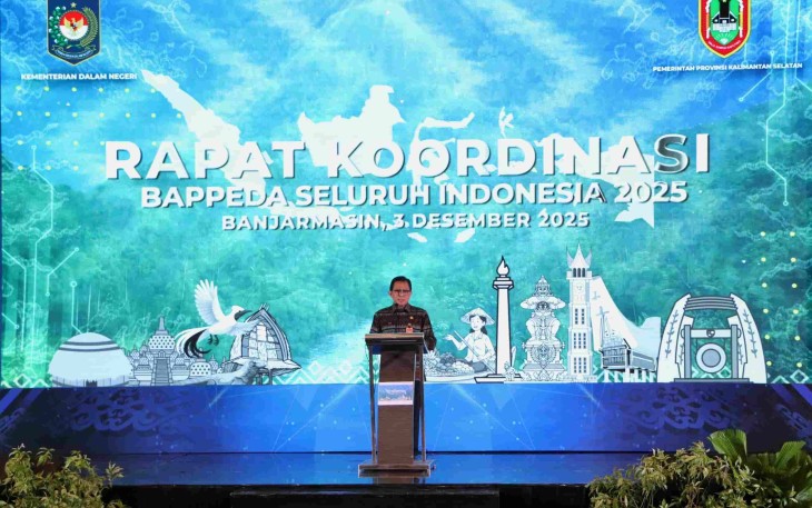 Dirjen Bangda Kemendagri Restuardy Daud 