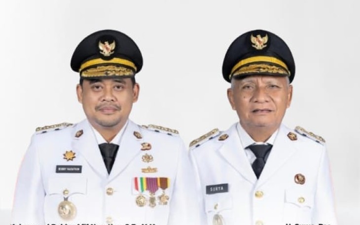 Bobby Nasution dan Surya resmi dilantik sebagai Gubernur dan Wakil Gubernur Sumatera Utara periode 2025-2030 dalam upacara yang dipimpin Presiden RI Prabowo Subianto, di Istana Kepresidenan, Jakarta, Kamis (20/2/2025)