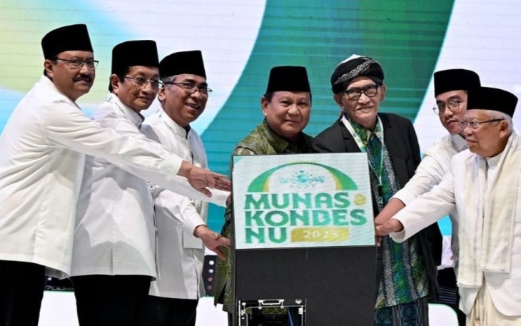 Presiden Prabowo membuka secara resmi Musyawarah Nasional (Munas) Alim Ulama dan Konferensi Besar Nahdlatul Ulama Tahun 2025.