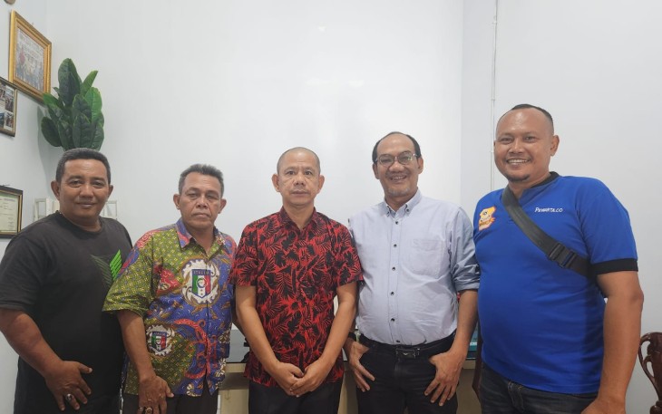 Ketua Pewarta Poto Bersama Usai Laksanakan Kegiatan Jumat Barokah