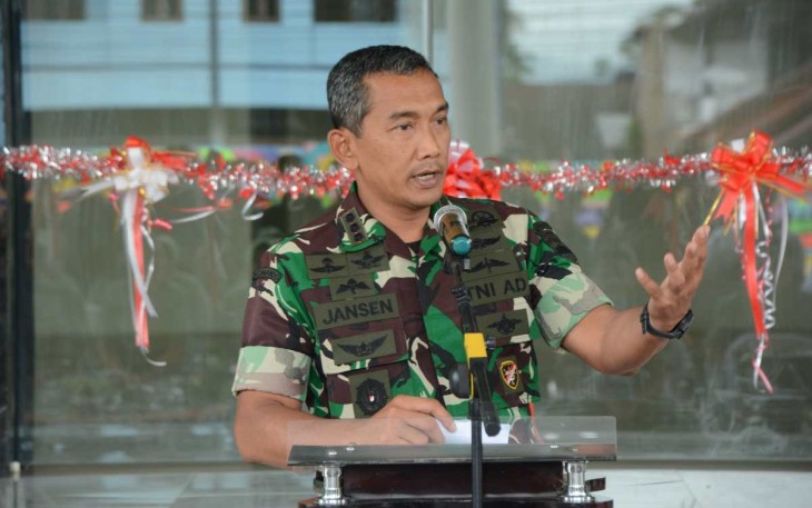 Danrem 023/KS Kolonel Inf Jansen P Nainggolan 