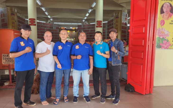 Ketua Pewarta Chairum Lubis Kunjungi Yayasan Sosial Marga Ong di Tanjung Morawa
