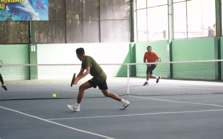 Turnamen Tenis Lapangan Piala Pangdivif 2 Kostrad, Minggu (23/2)