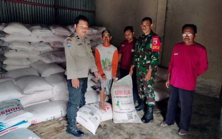 Penyaluran pupuk subsidi di wilayah desa binaan 