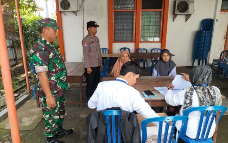Pendampingan penyaluran bantuan pangan warga binaan 