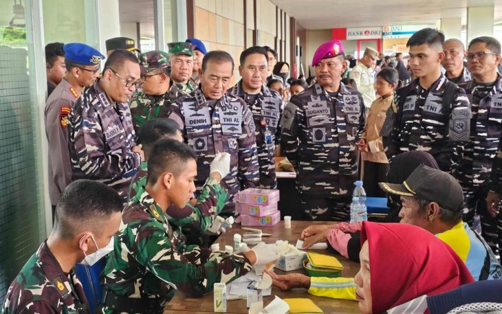 Baksos kesehatan Koarmada RI 