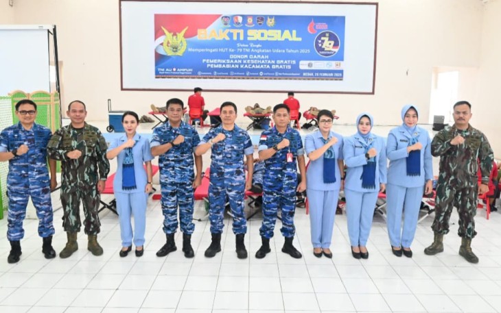 Baksos donor darah Kosek I Medan