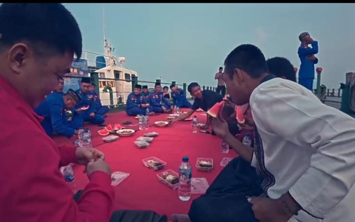 Buka puasa bersama Ditpolairud Polda Jatim 